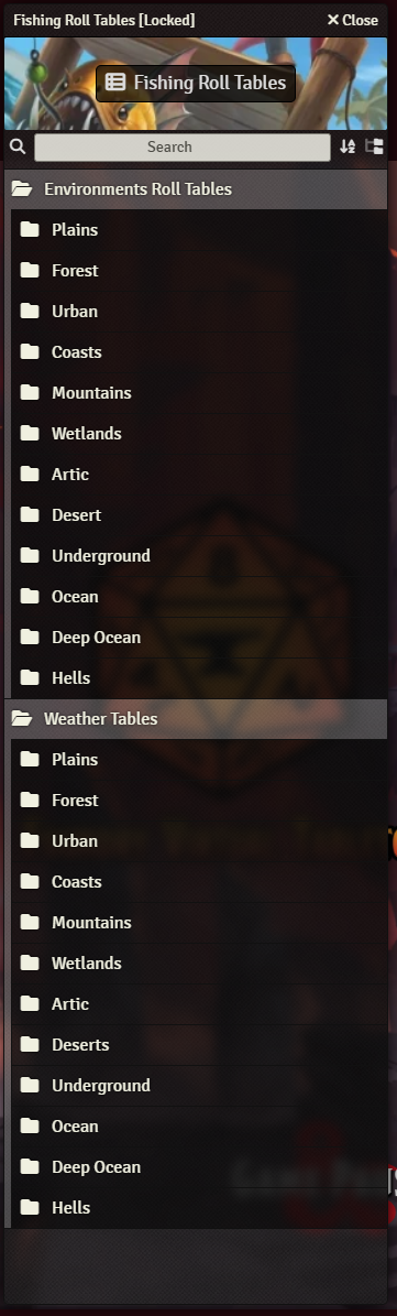Why Slay Dragons when you could be FISHING (Foundry VTT)