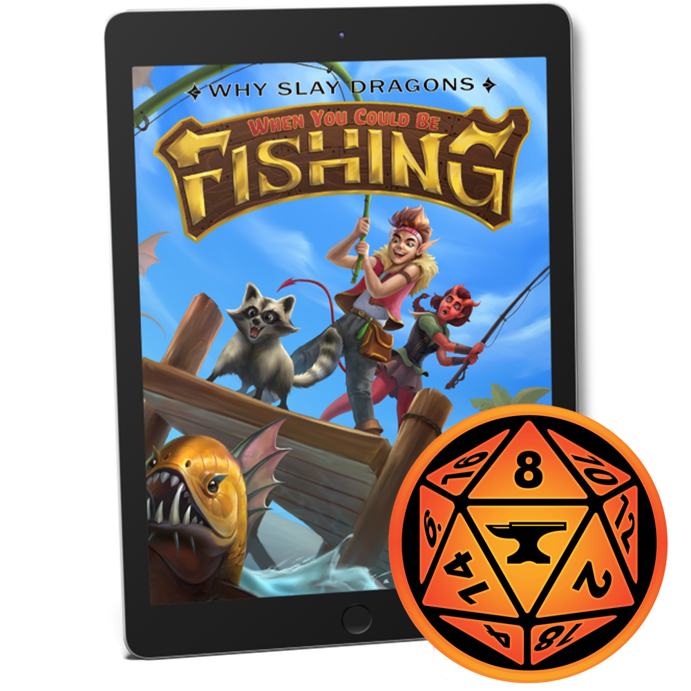 Why Slay Dragons when you could be FISHING (Foundry VTT)